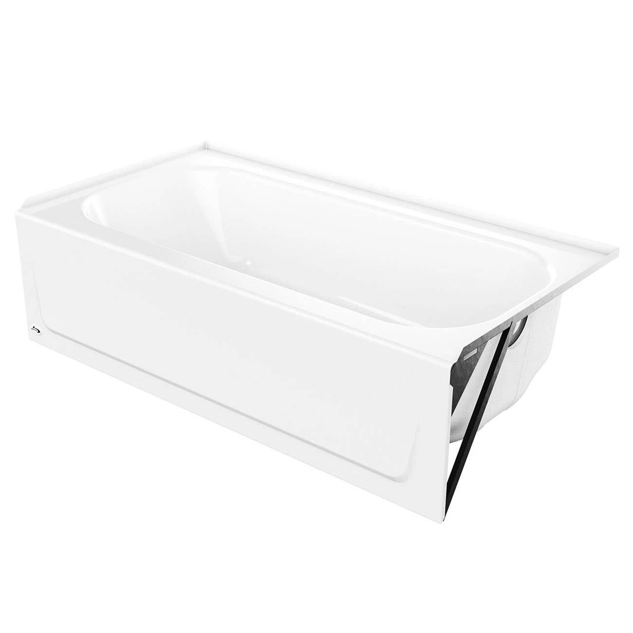 Hana MauiCast Plus 60 X 32 Porcelain Enamel Alcove Bathtub - Image 4
