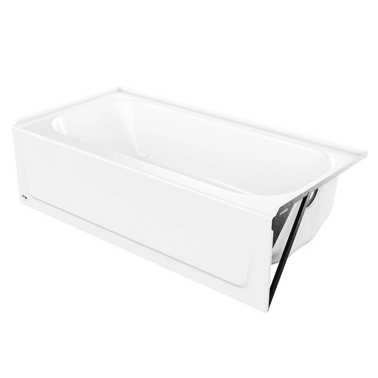 Pala MauiCast 60 X 30 Porcelain Enamel Alcove Bathtub - Image 3