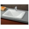 Bali Drop-In Basin Sink - White