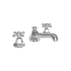 Metropole Low Spout Widespread Lavatory Faucet - Cross Handles