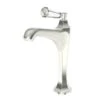 Metropole Single Hole Vessel Faucet With Crystal Handle