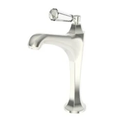 Metropole Single Hole Vessel Faucet With Crystal Handle