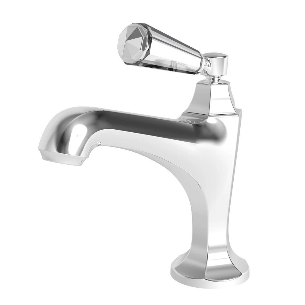 Metropole Single Hole Lavatory Faucet With Crystal Handle - Image 2