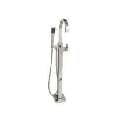 Secant Freestanding Exposed Tub & Hand Shower Set