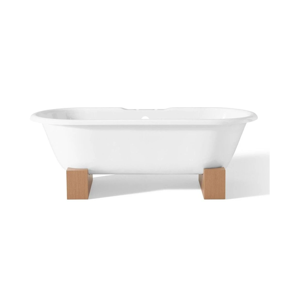 Regal Wooden Base Clawfoot Tub - Rim Faucet Drillings - Image 2
