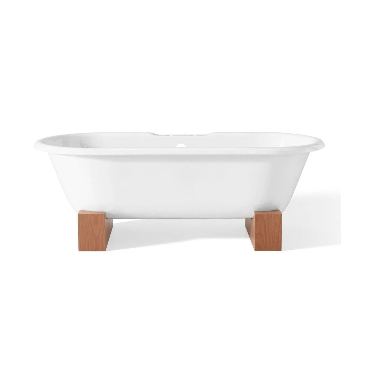 Regal Wooden Base Clawfoot Tub - Rim Faucet Drillings - Image 4