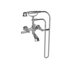 Aylesbury Wall Mount Exposed Tub And Hand Shower Set - Lever Handles