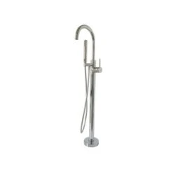 Priya Freestanding Exposed Tub & Hand Shower Set
