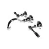 Victoria Wall Mount Lavatory Faucet - Lever Handles