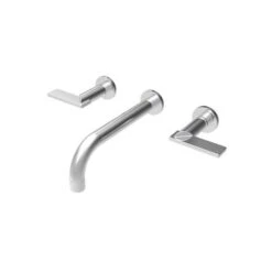Priya Wall Mount Lavatory Faucet - Lever Handles