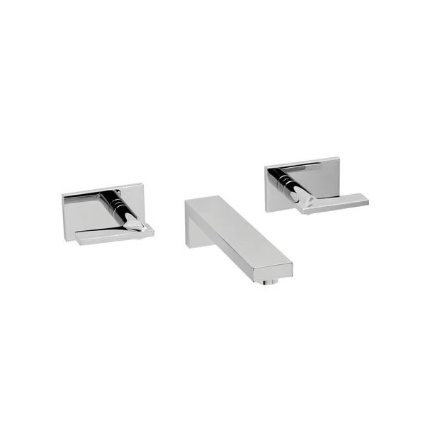Metro Wall Mount Lavatory Faucet - Lever Handles