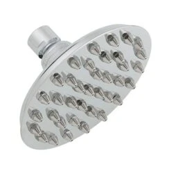 Vintage Series Sunflower Shower Head With Removable Jets