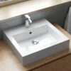 Vivaldi Plus Vessel Bathroom Sink - White