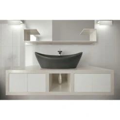 Luna Aquatex Oval Vessel Bathroom Sink