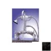 Deck Mounted Gooseneck Spout Clawfoot Tub Faucet