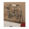 *Limited Quantity Available* Bathroom Wall Mount Clawfoot Tub Faucet With Handshower - 7 Inch Centers