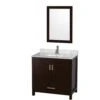 Sheffield 36 In Single Square Sink Vanity Set
