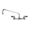 12 Inch Wall Mount Laundry Faucet - Chrome