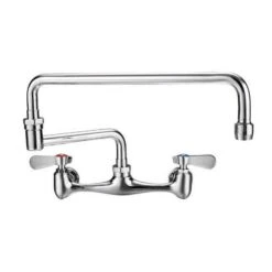 18 Inch Wall Mount Laundry Faucet - Chrome