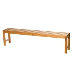 Coach 71 Inch Teak Shower Bench