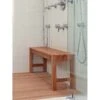 Coach 59 Inch Teak Shower Bench