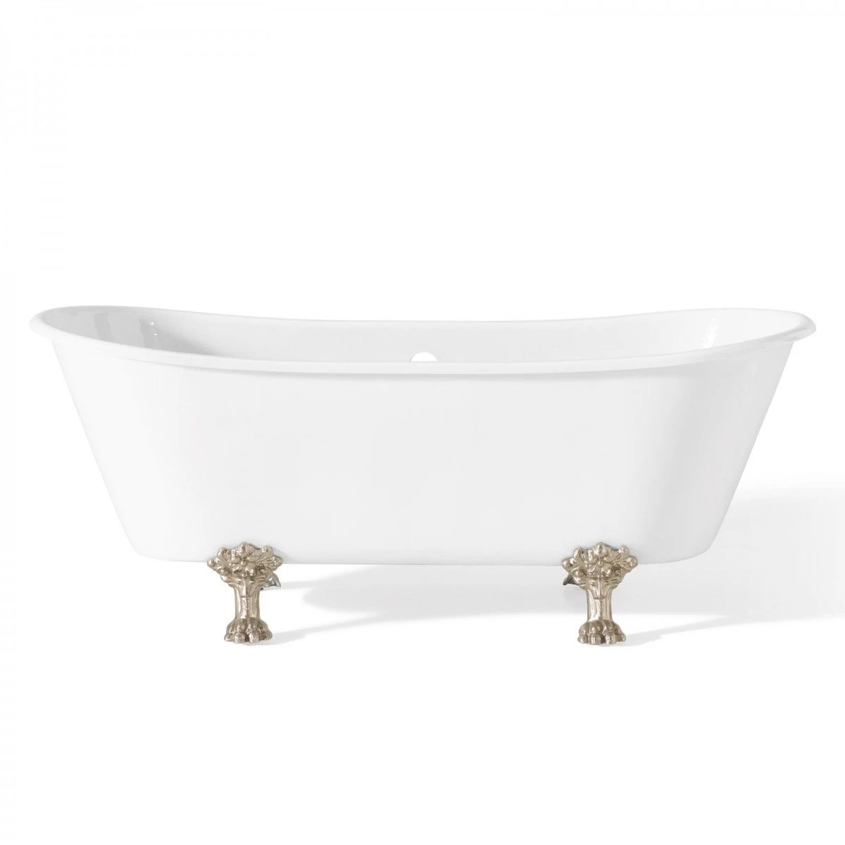 Winchester 68 Inch Cast Iron Double Ended Clawfoot Tub - No Faucet Drillings - Image 6