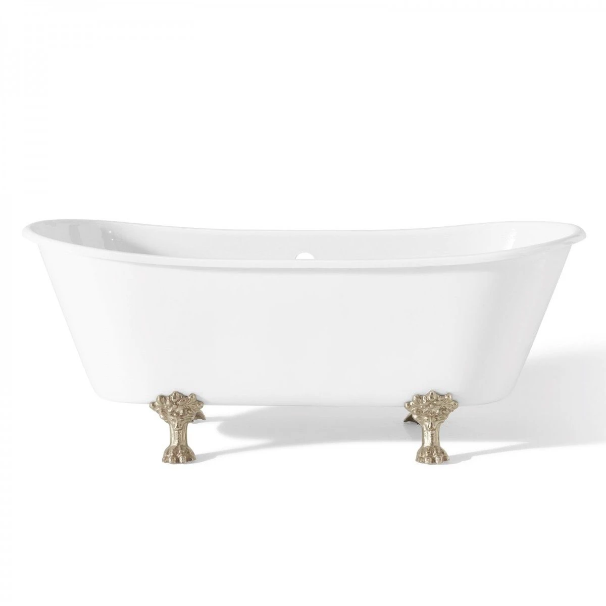 Winchester 68 Inch Cast Iron Double Ended Clawfoot Tub - No Faucet Drillings - Image 3