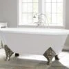Carlton 70 Inch Cast Iron Double Ended Clawfoot Tub