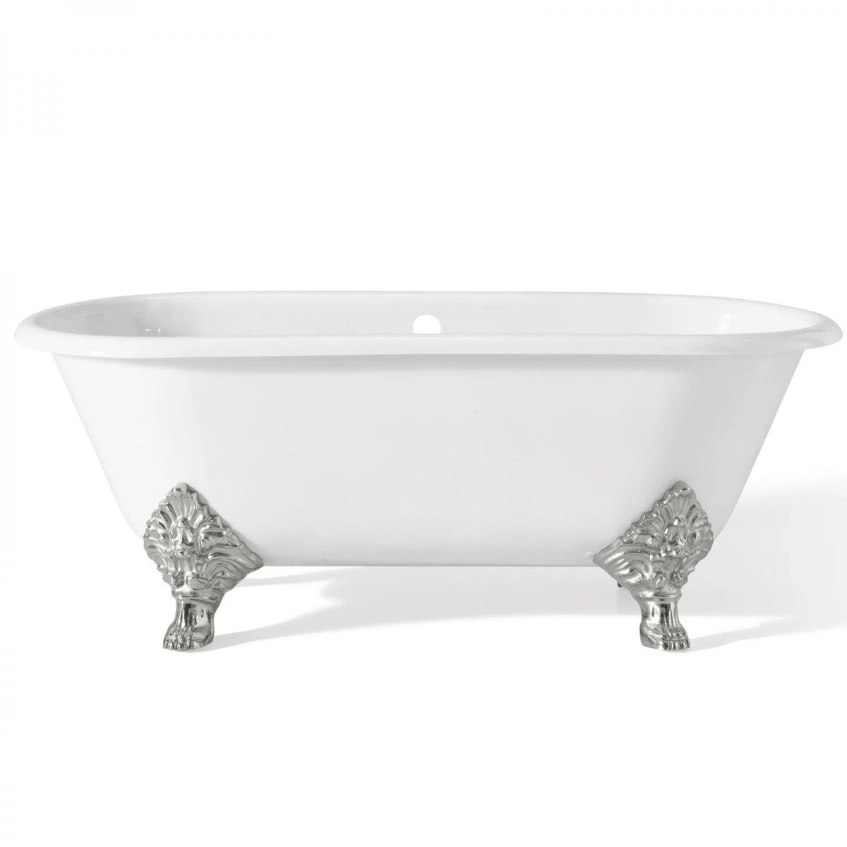Carlton 70 Inch Cast Iron Double Ended Clawfoot Tub - Image 2