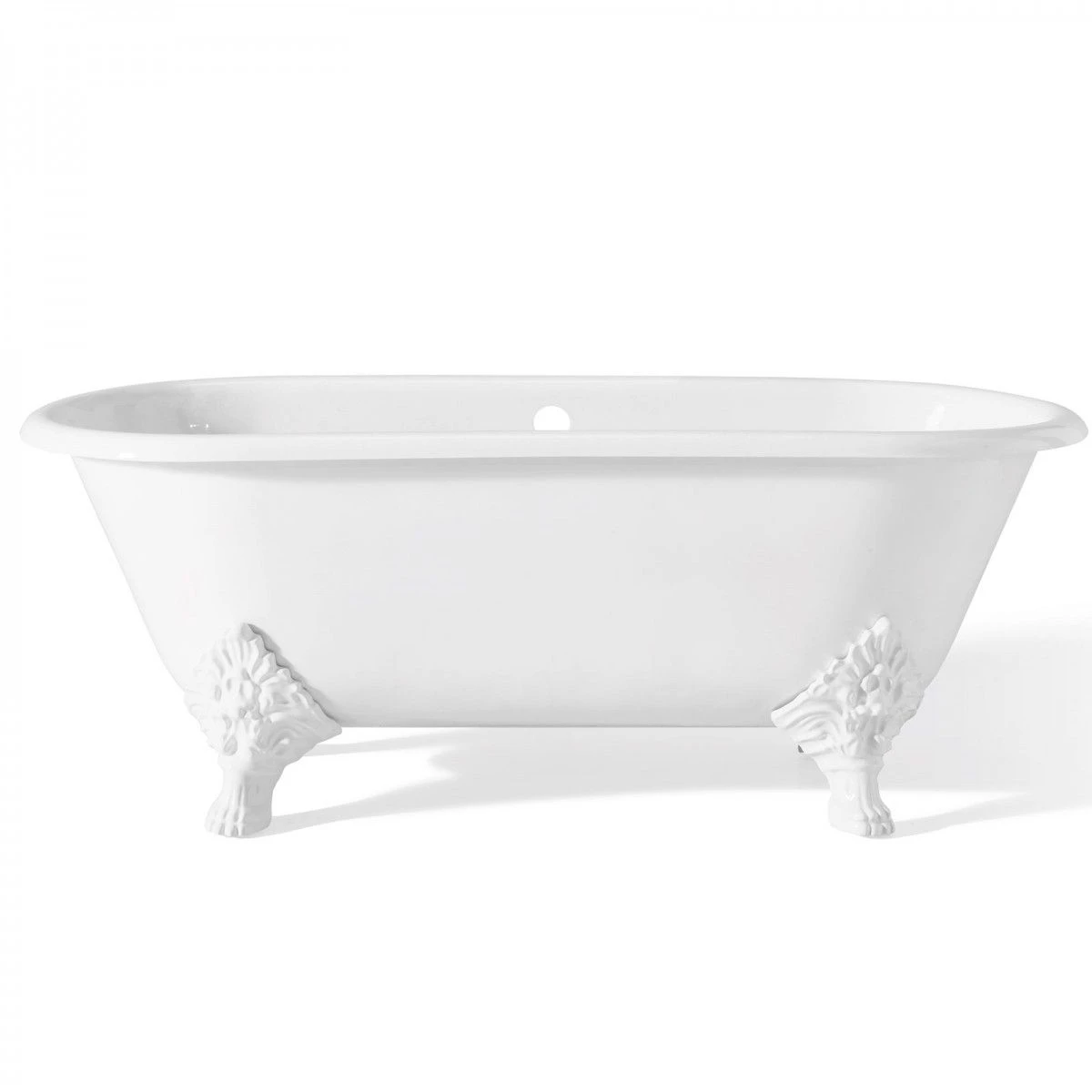 Carlton 70 Inch Cast Iron Double Ended Clawfoot Tub - Image 5