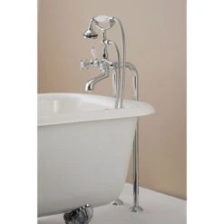 Freestanding Claw Foot Tub Hand Shower Faucet