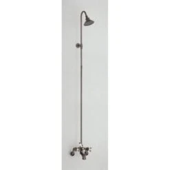 Tub Wall Mount With Riser And Shower Head