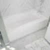 Cariani Acrylic Alcove Bathtub - White