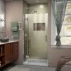 DreamLine Unidoor-X 32 In. W X 72 In. H Frameless Hinged Shower Door