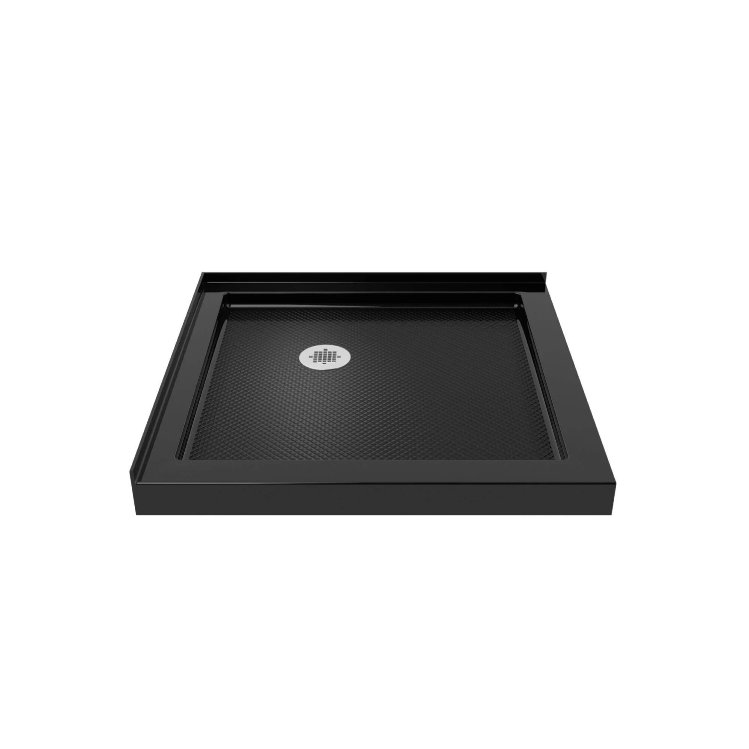 DreamLine SlimLine 32 Inch D X 32 Inch W X 2-3/4 Inch H Corner Drain Double Threshold Shower Base - Image 3