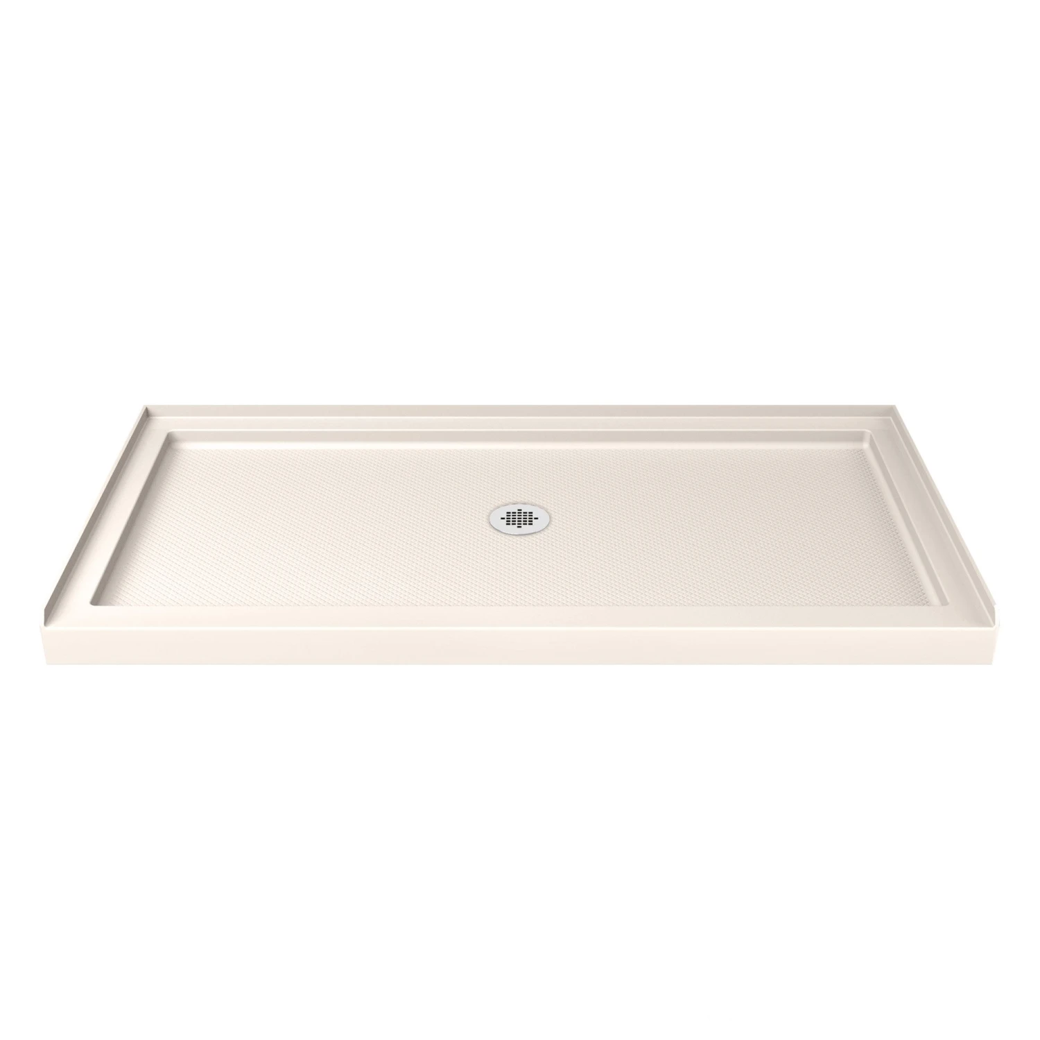 DreamLine SlimLine 30 Inch D X 60 Inch W X 2-3/4 Inch H Center Drain Single Threshold Shower Base - Image 2