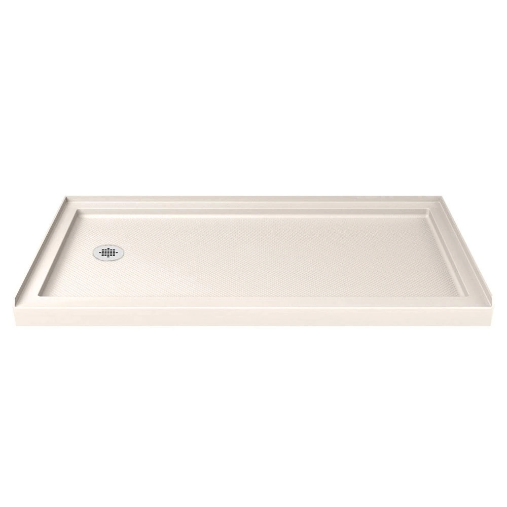 DreamLine SlimLine 30 Inch D X 60 Inch W X 2-3/4 Inch H Center Drain Single Threshold Shower Base - Image 5