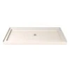 DreamLine SlimLine 36 Inch D X 60 Inch W X 2-3/4 Inch H Center Drain Single Threshold Shower Base
