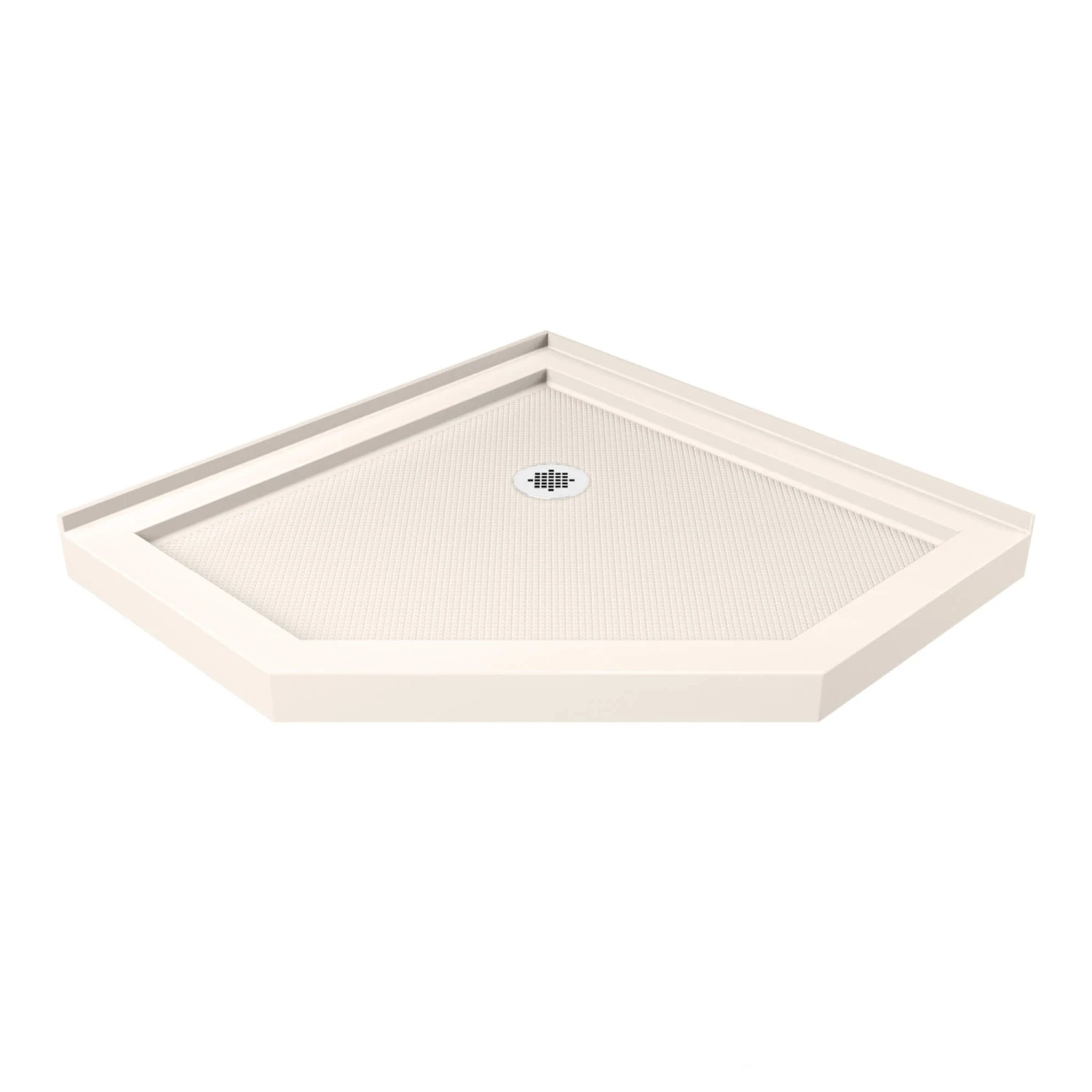 DreamLine SlimLine 36 Inch D X 36 Inch W X 2-3/4 Inch H Corner Drain Neo Angle Shower Base - Image 2