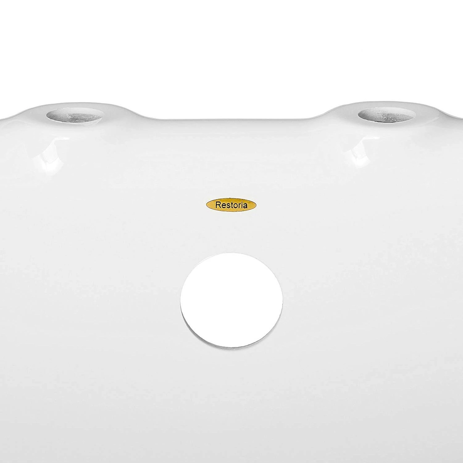 Duchess Acrylic Double Slipper Clawfoot Tub - Rim Faucet Drillings - Image 11