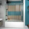 DreamLine Enigma-X 55-59 In. W X 62 In. H Clear Sliding Tub Door