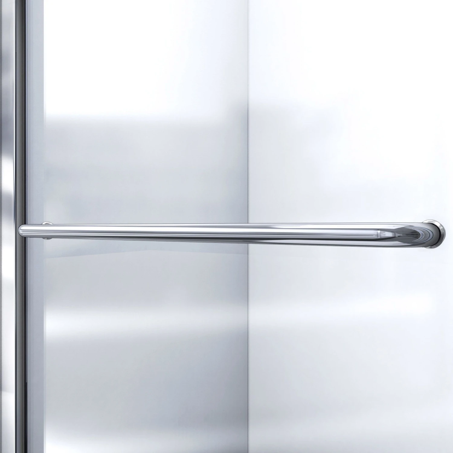 DreamLine Infinity-Z 36 Inch D X 60 Inch W X 74-3/4 Inch H Clear Sliding Shower Door With Center Drain Shower Base - Image 7
