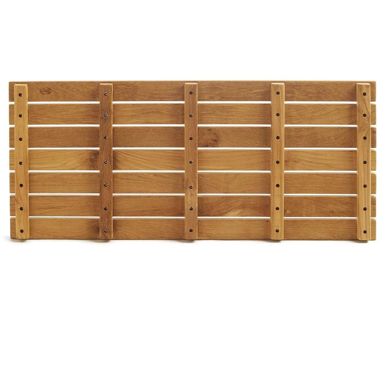 32 X 14 Inch Teak Shower Mat Tile - Image 6