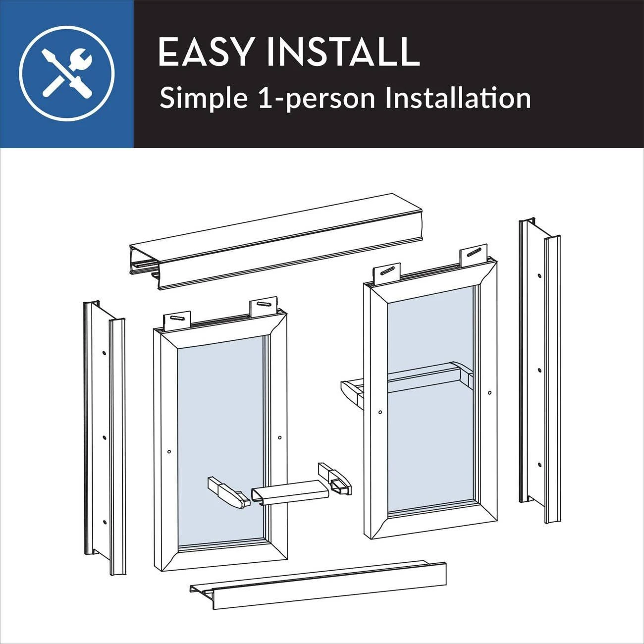 Legend 43-1/2 In. To 45 In. X 66 In. Framed Hinged Swing Shower Door With Inline Panel In Matte Black With Clear Glass - Image 4