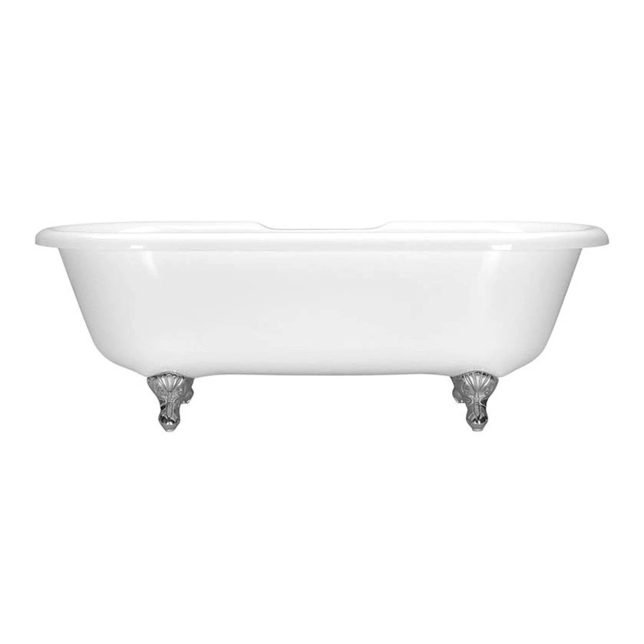 Lennox Acrylic Double Ended Clawfoot Tub - Made In USA - Image 4