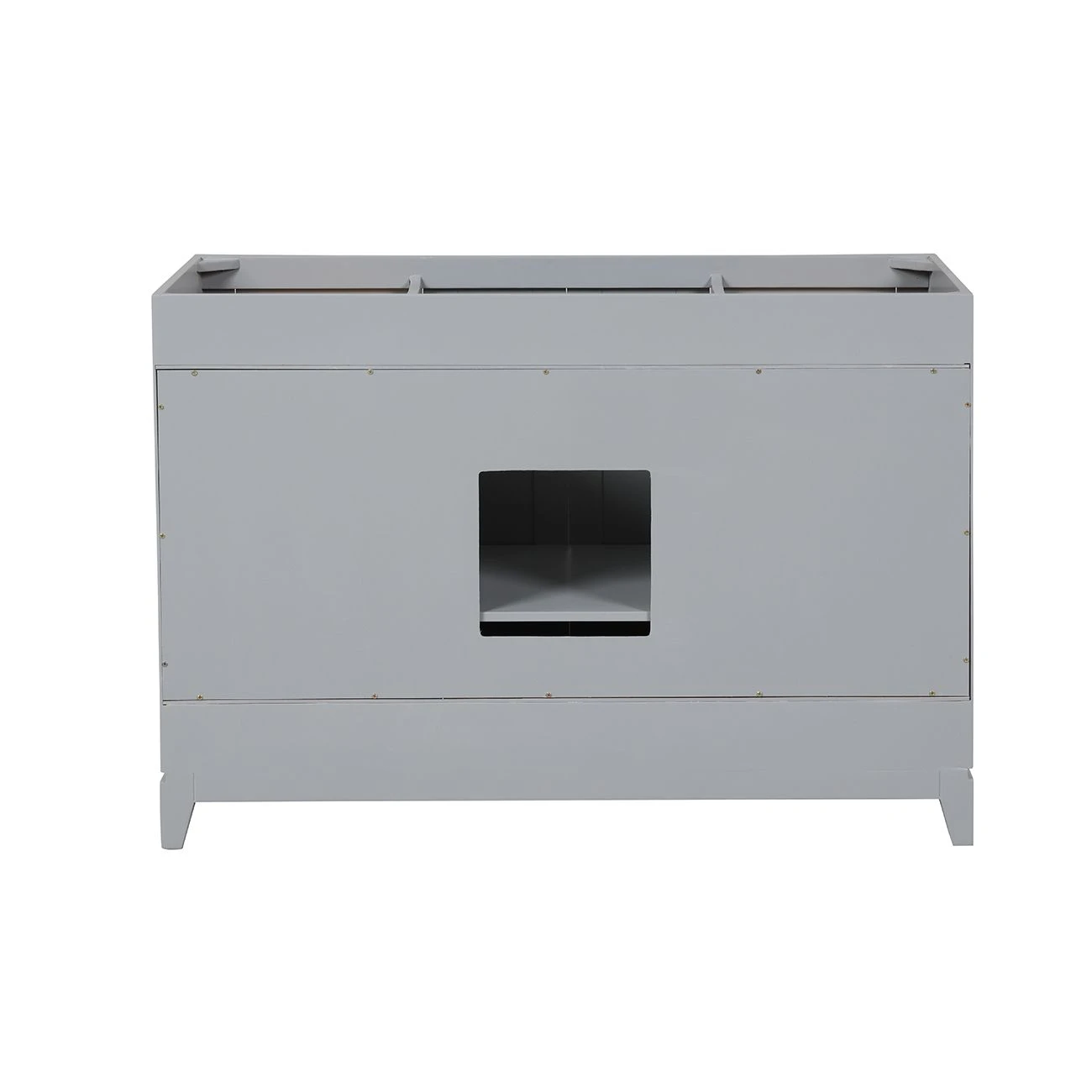 Atwell 48 Inch Modern Console Vanity With Rectangular Undermount Sink - Gray - Image 4