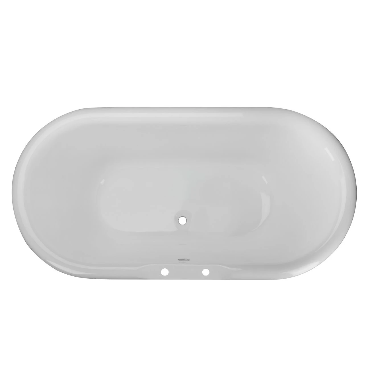 Laurent Cast Iron Double Ended Pedestal Tub - Rim Faucet Drillings - Image 7