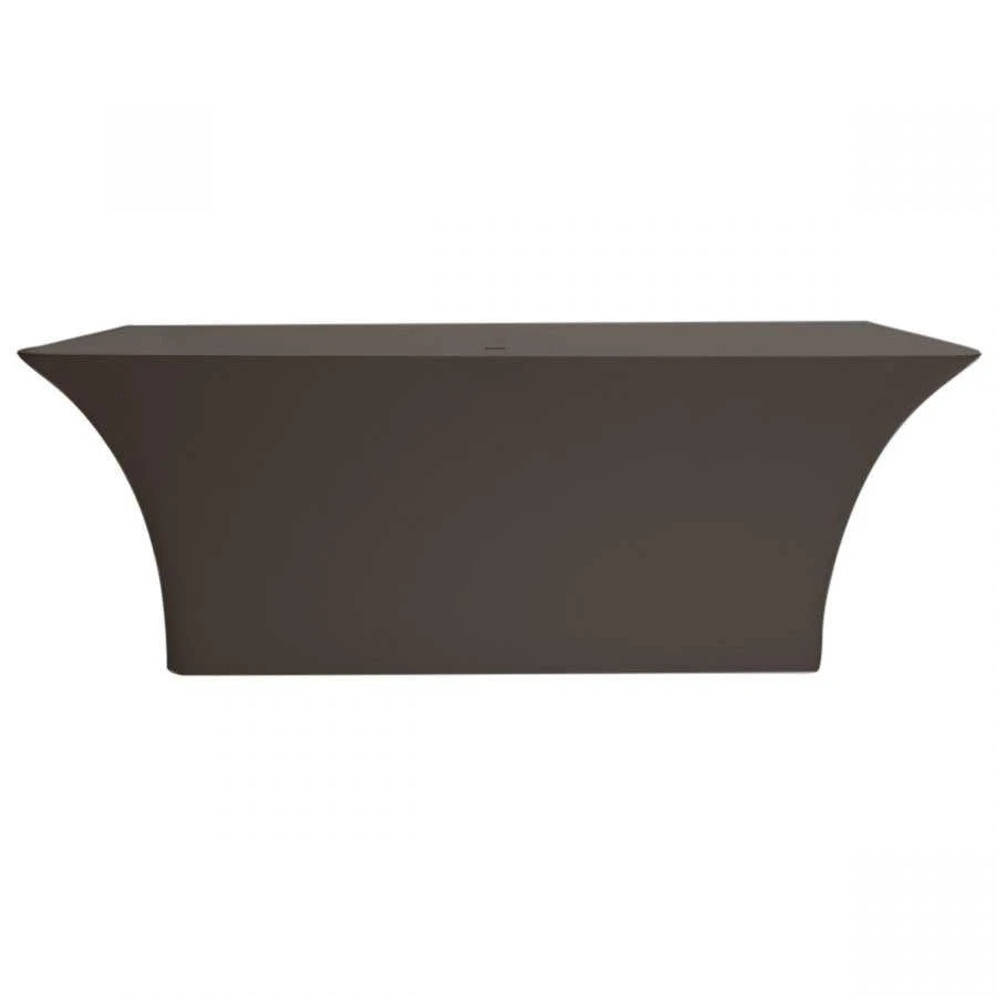 Savoy 66 Inch Resin Double Ended Matte Tub - Image 4