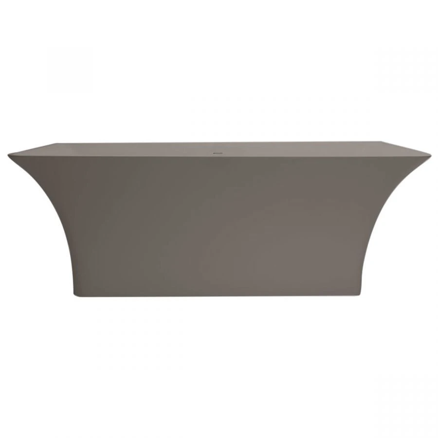 Savoy 66 Inch Resin Double Ended Matte Tub - Image 10