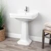 Valeta 24 Inch Pedestal Sink